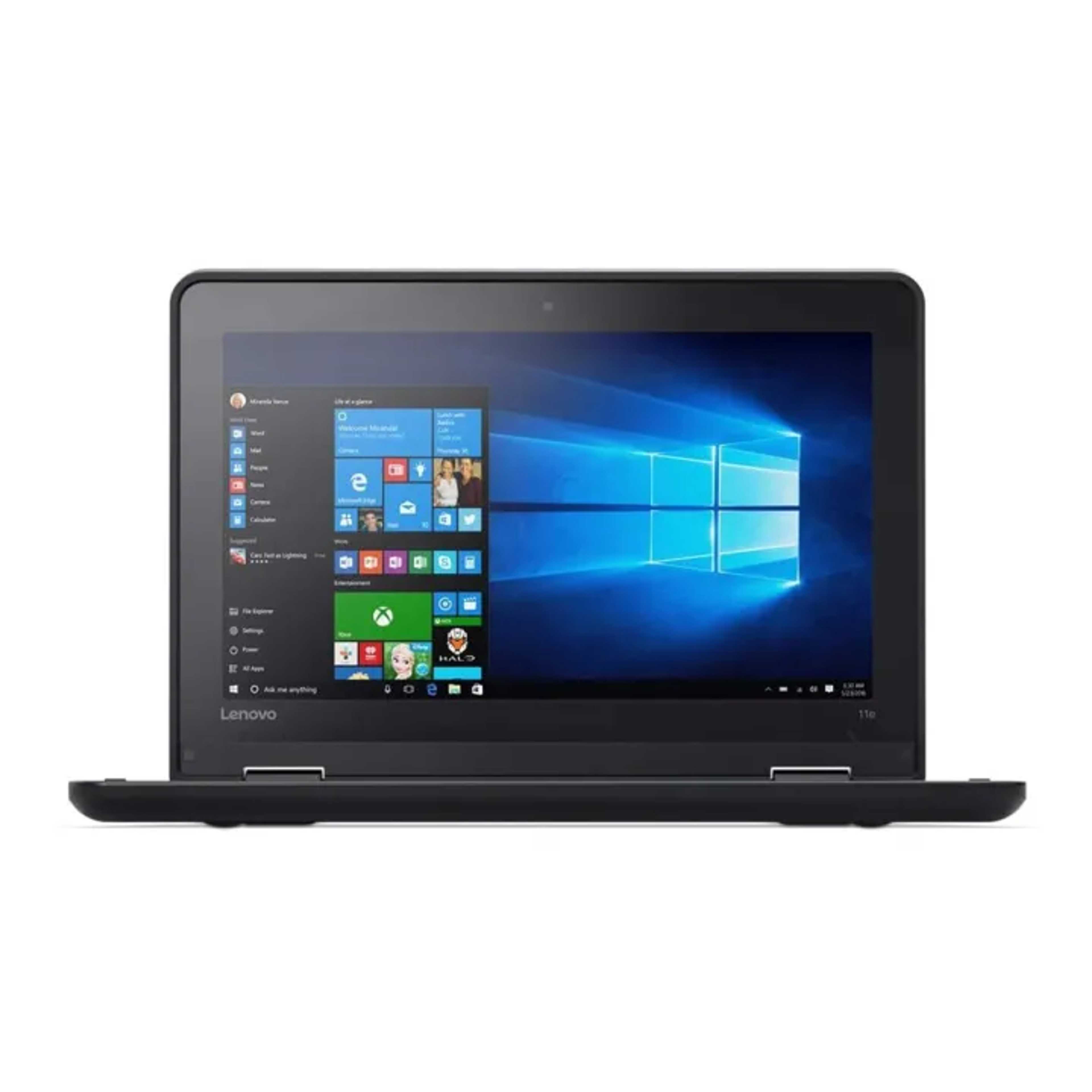 Lenovo ThinkPad Yoga 11e 11.6-inch Touch Screen  360 Convertible Laptop ( Intel® Celeron® Processor N3150 2M Cache, up to 2.25 GHz 4GB 128GB SSD Windows 10 Pro Intel HD Graphics), Black